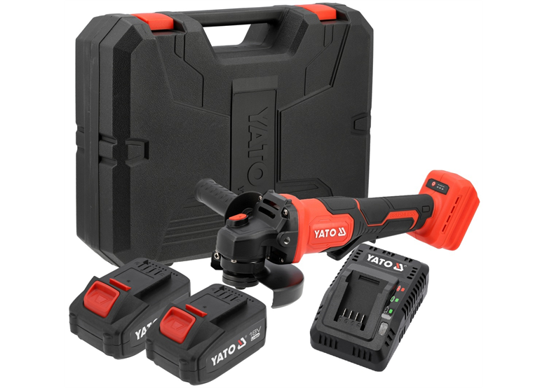 Winkelschleifer Yato YT-828255 2x4.0Ah