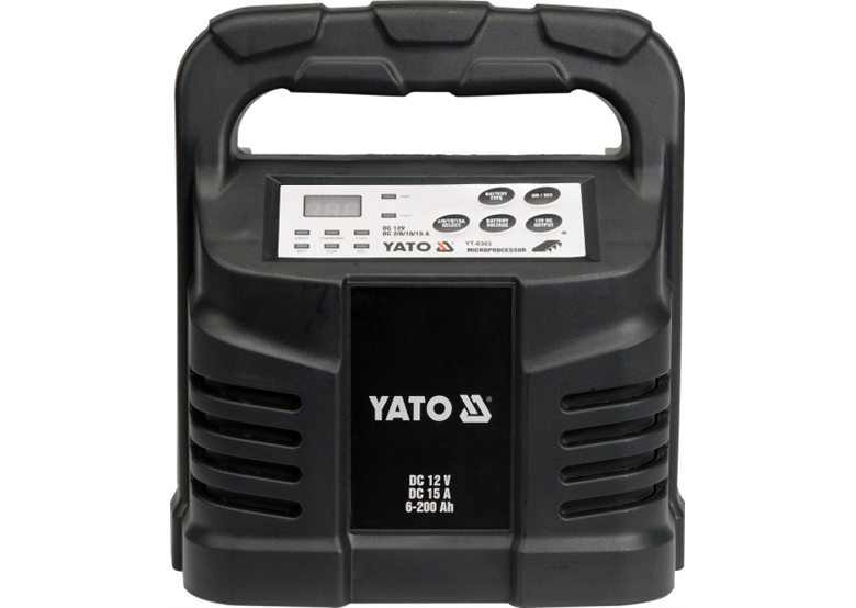 Autobatterie-Ladegerät 12V 15A 6-200Ah Yato YT-8303