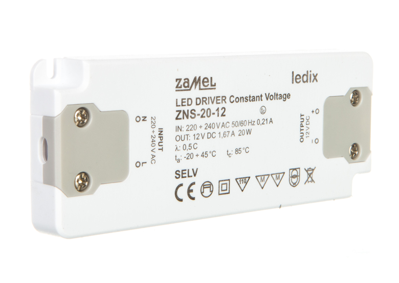 Betriebsgerät LED slim 12V Zamel LEDIX